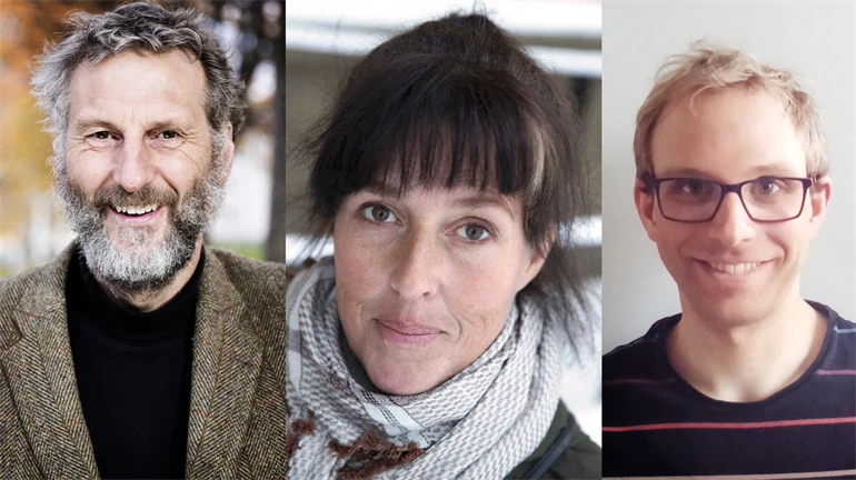 HC Holmberg, Erika Schagatay och Erik Andersson